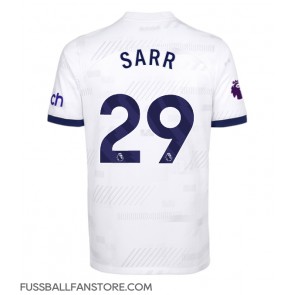 Tottenham Hotspur Pape Matar Sarr #29 Replik Heimtrikot 2023-24 Kurzarm